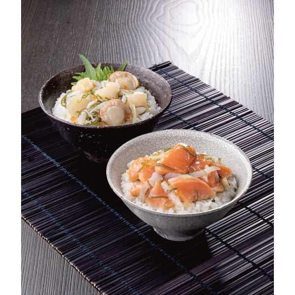 2種の海鮮ぶっかけ丼の素 16食｜セット 詰め合わせ 魚介 食品 ご自宅用 プレゼント 贈り物 ギフト 贈答用 高級贈答品 カタログギフト 送料無料