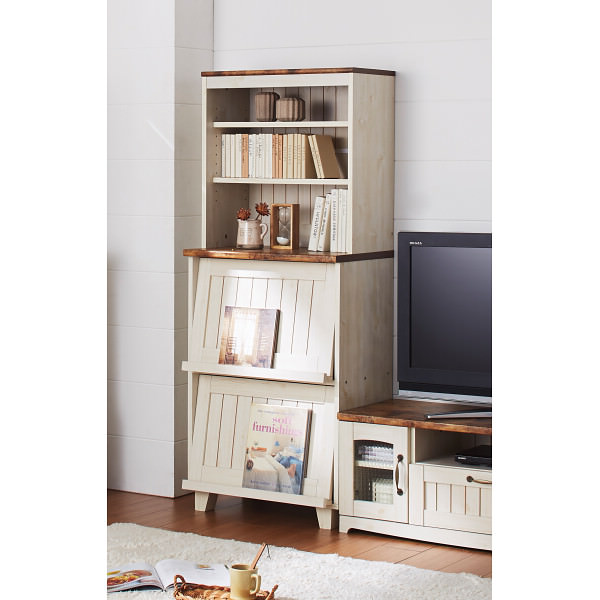 カントリーフラップキャビネット 白木目｜収納 家具 ご自宅用 プレゼント 贈り物 ギフト 贈答用 高級贈答品 カタログギフト 送料無料