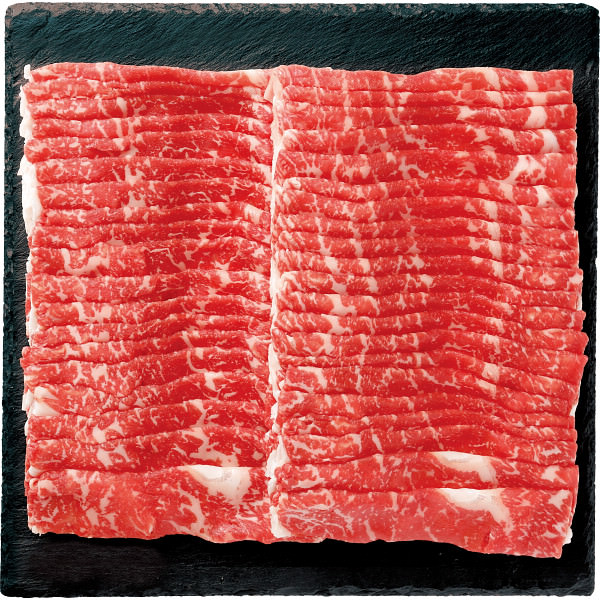 平松牧場 ロース すき焼き・しゃぶしゃぶ用(1kg)|お肉 牛肉 セット 詰め合わせ 食品 ご自宅用 プレゼント 贈り物 ギフト 贈答用 高級贈答品 カタログギフト 送料無料|ビザインショップ