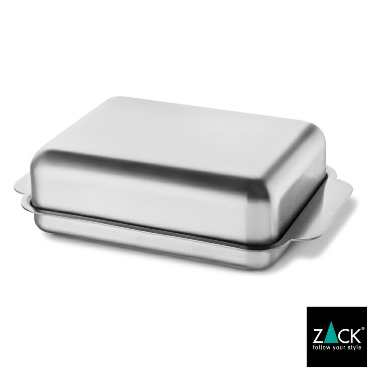 楽天市場 バターディッシュ Zack 144 Contas バターケース バター チーズ 入れ 保存 容器 キッチン 収納 小物 蓋付き 皿 テーブルウェア 卓上 ステンレス おしゃれ 雑貨 かっこいい 上質 高級 ホテルライク 男前インテリア インダストリアル ドイツ デザイナーズ お