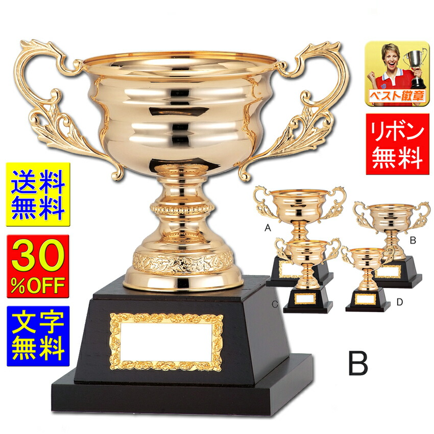 楽天市場】優勝カップ 送料無料 30％OFF 文字無料 高さ360mm