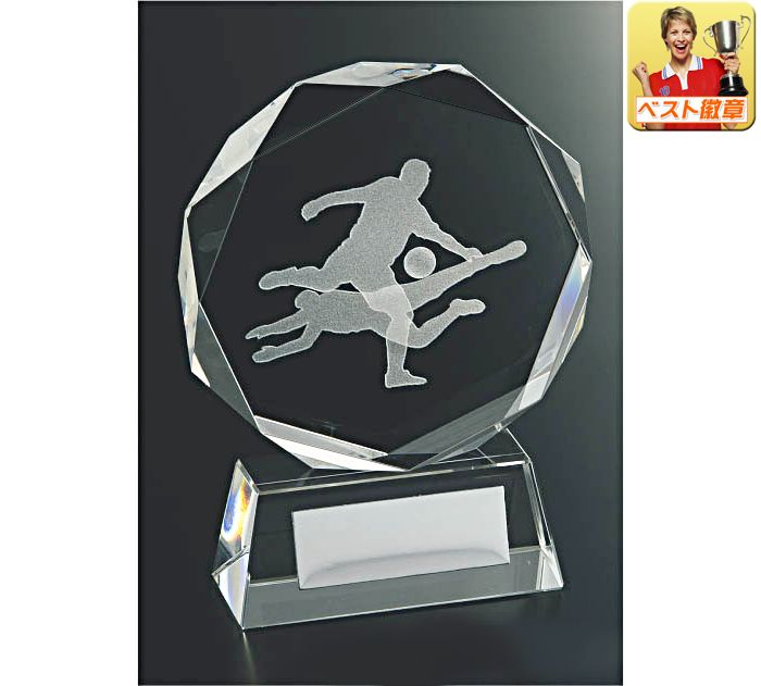 楽天市場】盾 サッカー 文字彫刻無料 表彰楯 （樹脂製）高さ160mm