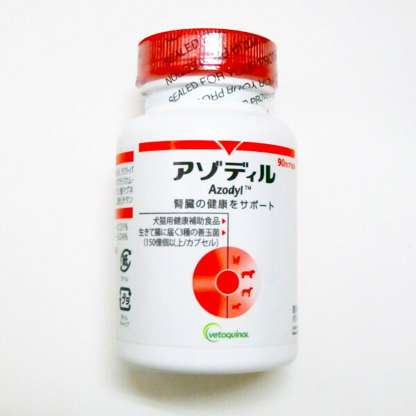 アゾディル 73粒 カプセル 腸内健康サポート アゾディル 73粒 カプセル かた 腸内健康サポート - サプリメント