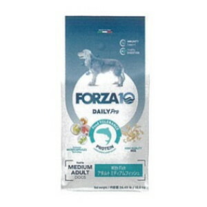 サニーペット FORZA10　DAYLY Plo　アダルトミディアムフィッシュ　中粒　12kg　(犬用療法食) 【フォルツァディエチ、SanyPet、SANYPET、デイリーフォルツァ、デイリープロ、食物アレルギー、ドックフード】