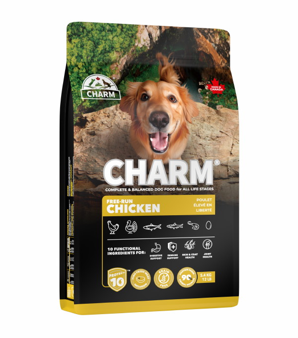 CHARM チャーム　フリーランチキン ドッグフード（ドライフード）[340g／2kg／5.4kg／10kg] 【犬用フード、ドライペットフード、ｃｈａｒｍ、FREE-RUN　CHICKEN】