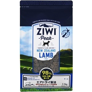 Daily-DogZiwiPeak エアドライ・ドッグフード 子ヒツジ 2.5kg  【デイリードッグ、ジウィピーク、組み入れる栄養物食】