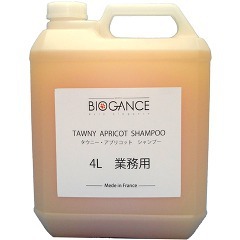 バイオガンスタウニー・アプリコットシャンプー 4000ml　(犬猫用シャンプー・ブラウン系)【BIOGANCE、バイオガンスタウニーアプリコットシャンプー】｜BCP店