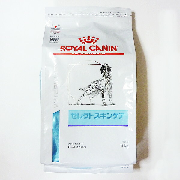 楽天市場】ロイヤルカナン犬用ベッツプランセレクトスキンケア 3kg×1 (動物用療法食)【VetsPlan、ROYALCANIN】 : BCP楽天市場店