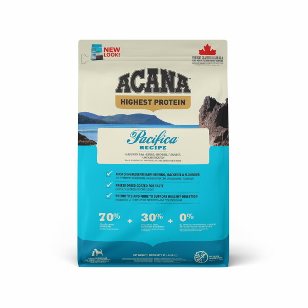 アカナパシフィカドッグレシピ 2kg全犬種、成犬用【ACANA、PACIFICA、アカナドライフード、全犬種、成犬用】