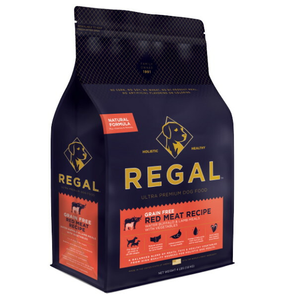 リーガルグレインフリー レッドミートレシピー 緩衝装置置き目 1.8kg【REGAL、GRAIN FREE RED MEAT  RECIPE 、ドッグフード、ロバート・エドワード・リーガルボンネット、食事制限ボンネット】