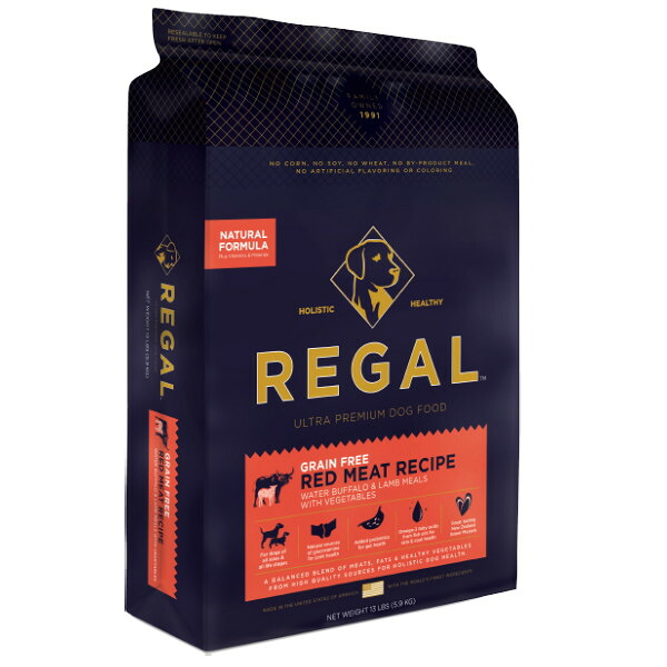 リーガル グレインフリー レッドミートレシピー バッファロー 5.9kg 【REGAL、GRAIN FREE RED MEAT　 RECIPE 、ドッグフード、リーガルフード、ダイエットフード】