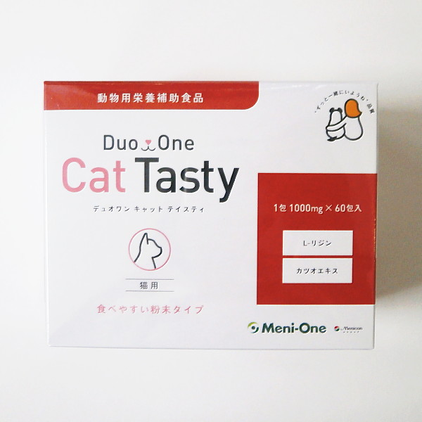 楽天市場】メニワンDuoOneCatTasty 粉末タイプ 1000mg×60包入り (猫用