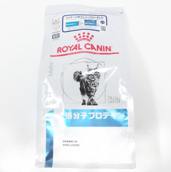 ロイヤルカナン猫用低分子プロテインドライ 500g×12 動物用療法食 特価