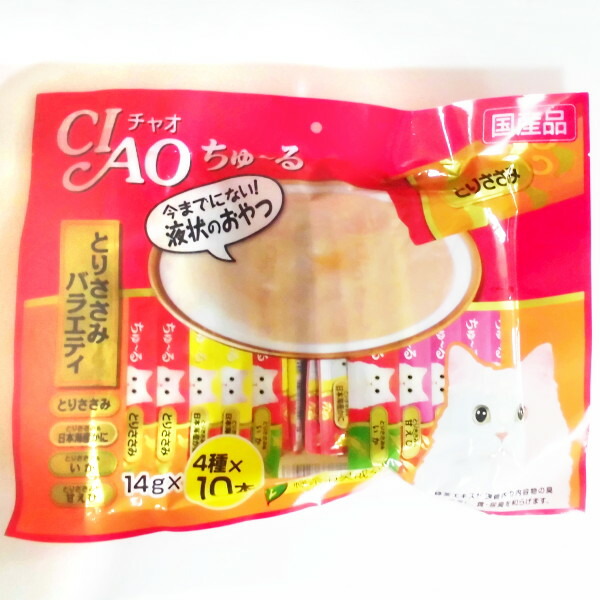 楽天市場】いなばCIAOちゅ〜るまぐろ海鮮ミックス味 14g×20本
