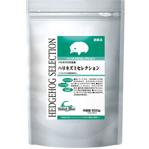イースターハリネズミセレクション 600g(200g×3)【YEASTER、ハリネズミ、ペットフード、小動物用、国産】|BCP店