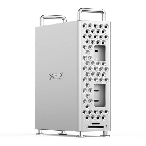 ORICOMiniPro照明ランプ5-IN-1USB-Cこしき10Gbps内蔵高速道路移らすSSD2TBNVMeM.2Type2280、内蔵ソフトシリコンライナー、物の具不必要据え付ける(MS10-2T)
