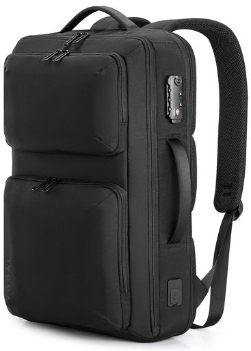 [Kingsons]VGOALリュックビジネスリュックメンズ防水15.6インチPCリュック防水ファスナー軽量リックサックメンズ大容量A4収納可通勤バックパック薄型高校生通学出張旅行