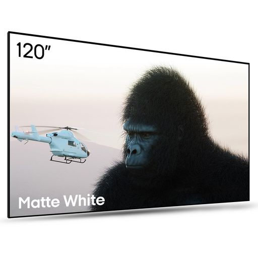 AWOL VISIONプロジェクタースクリーン 壁掛け式 120インチ 長焦点・短焦点両対応 170&deg; 4K対応 ホームシアター 設置簡単 会議用 (MW-120)｜ベストプライスオンライン