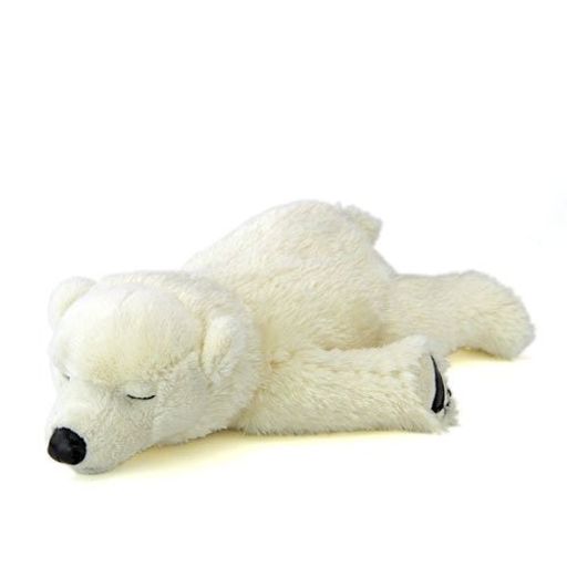 カロラータホッキョクグマぬいぐるみ(おやすみシリーズ親/やさしい手触り)リアル動物くまのぬいぐるみおもちゃお人形ギフトプレゼント誕生日(検針2度済み)/クリスマスクリスマスプレ…