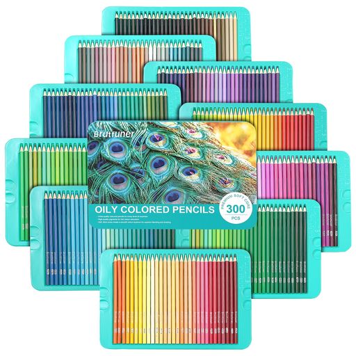 楽天市場】【大特価セール】色鉛筆 520色セット 収納ケース付き 油性