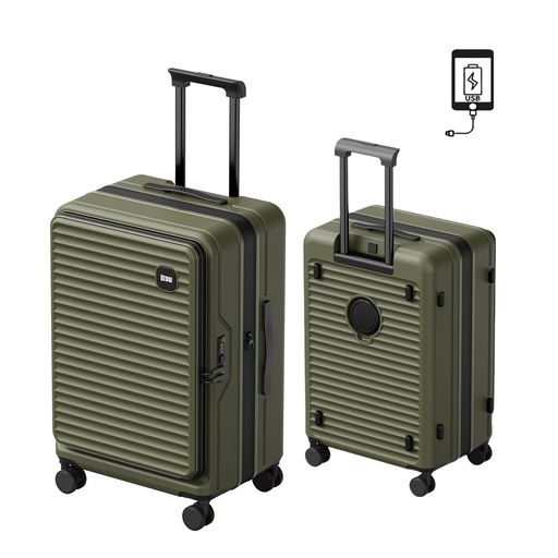 [DIKA] スーツケース 機内持ち込み フロントオープン キャリーケース Ｓ Amazon | [DIKA] スーツケース 片開き 機内持ち込みサイズ