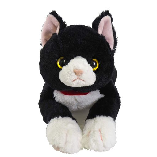 サンレモン ひざ ねこ ハチワレ M 17×18×47CM ぬいぐるみ アニマル P-6222