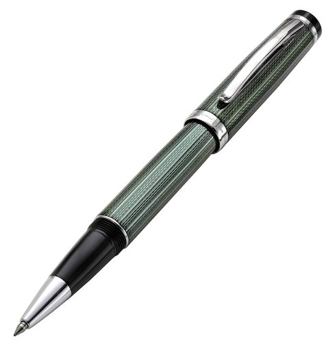 XezoIncognitoBrassFineRollerballPeninZincMetallicColorDiamond-CutSerialPlatinumPlatedParts(IncognitoZincR)