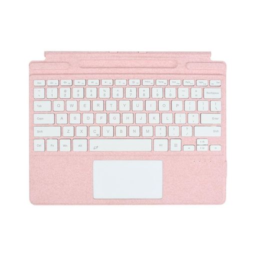 SurfacePro11/10/9/8/X相応う13インチキーボードワイヤレスサーフェスキーボードタッチパッド付き添い人7色うしろ側ライトペン2納める能力のあるTyp-C申し受ける式軽さ薄型押しかぶせる兼用分け隔てる当て嵌める可(さくら色) スマートフォン・タブレット-タブレット用キーボード-タブレットPCアクセサリー