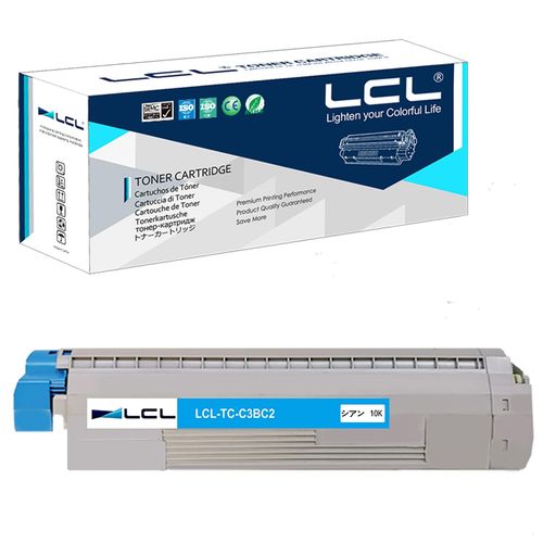 LCL OKI用 TC-C3B TC-C3BC2 C844dnw C835dnwt C835dnw 互換トナーカートリッジ (1パック シアン) 対応機種:C844dnw C835dnwt C835dnw｜ベストプライスオンラインストア