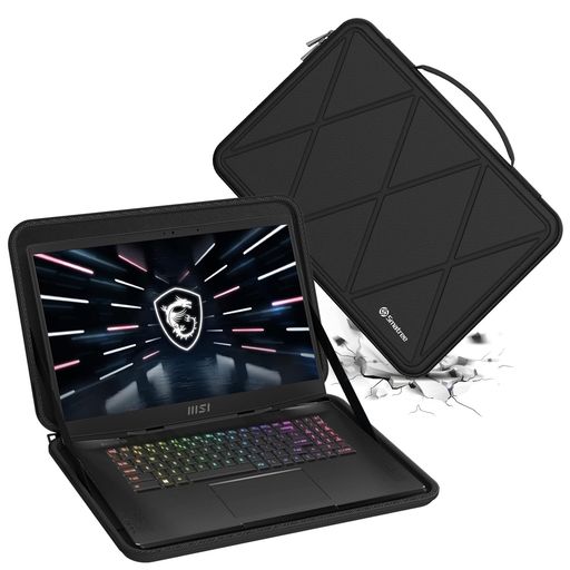 Smatreeノートパソコンハードケース18インチBlade18、17.3インチASUSROGStrixG172022/2021、MSIStealthGS77/Alpha17C7V6/RaiderGE76/Katana
