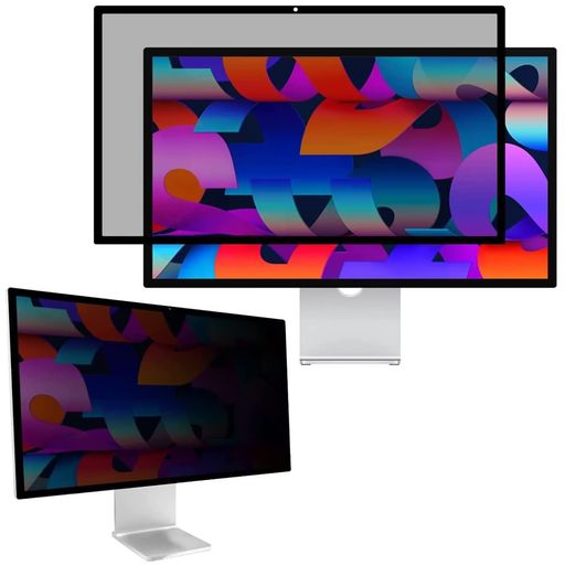 粘着式iMac27インチ用の覗き見防止保護フィルムプライバシーフィルター液晶保護フィルムブルーライトカット反射防止保護シート着脱式