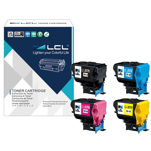 LCLエプソン用LPC4T9LPC4T9KLPC4T9CLPC4T9MLPC4T9Y(4色セットブラックシアンマゼンタイエロー)互換トナーカートリッジ対応機種:LP-M720FLP-M720FC2LP-M720FC9