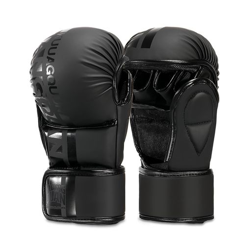 【KENMAX】 MMAグローブ　試合用　ブラック　L・Mサイズ メーカー直送】 KENMAX】 MMAグローブ ボクシング L・Mサイズ