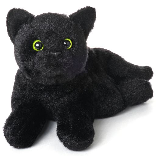 BEARINGTON 小さなぬいぐるみ 黒猫 子猫 8インチ