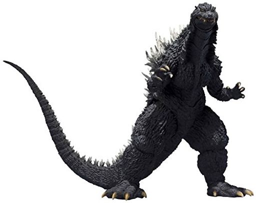 TAMASHII NATIONS S.H.MONSTERARTS ゴジラ×メカゴジラ ゴジラ (2002) 約155MM PVC&ABS製 塗装済み可動フィギュア画像