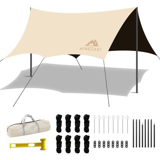 テント・タープ mikadzuki_ABK 楽天市場】Minezakiオクタタープ3mx4.5m【2025強化版ブラック