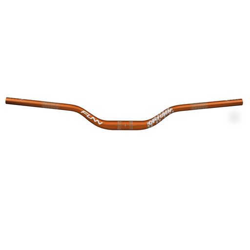 Funn アップターン (Upturn) ハイライズマウンテンバイクハンドルバー - バークランプ31.8mm、幅785mm付き。耐久性と軽量の合金ライザー自転車ハンドルバー、MTBとBMXバイク用 (55mm上昇、オレンジ)｜ベストプライスオンラインストア 12,859円