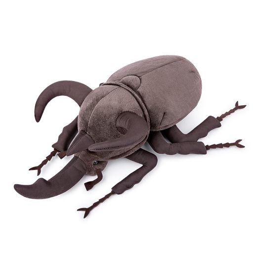 リアルなアトラスオオカブトぬいぐるみぬいぐるみ動物昆虫カブトムシソフト甲殻類モデルユニークなカブトムシのおもちゃモデル子供のギフト26CM
