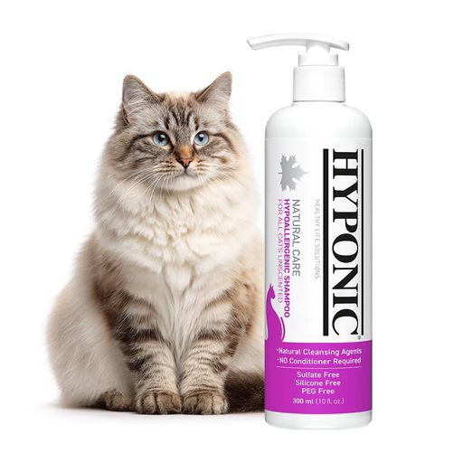 【コンディショナー不要】HYPONIC天然シャンプー猫用無香料300ml・【韓国プレミアム製品】(無香料)