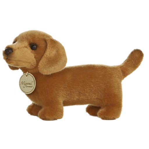 オーロラダックスフンド8インチ犬ミヨニぬいぐるみ