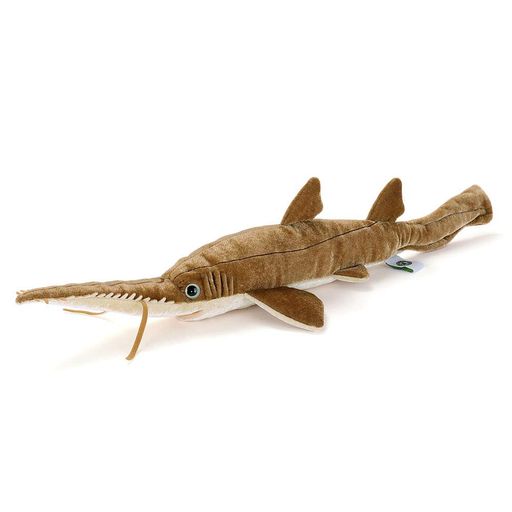 カロラータ ノコギリザメ ぬいぐるみ (21×10×65CM / やさしい手触り) リアル サメ 動物 おもちゃ お人形 ギフト プレゼント 誕生日 (検針2度済み) / クリスマス クリスマスプレゼント