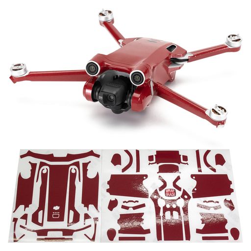 WRAPGRADE FOR DJI MINI 3 PRO 本体用 スキンシール (ジャパンレッド)