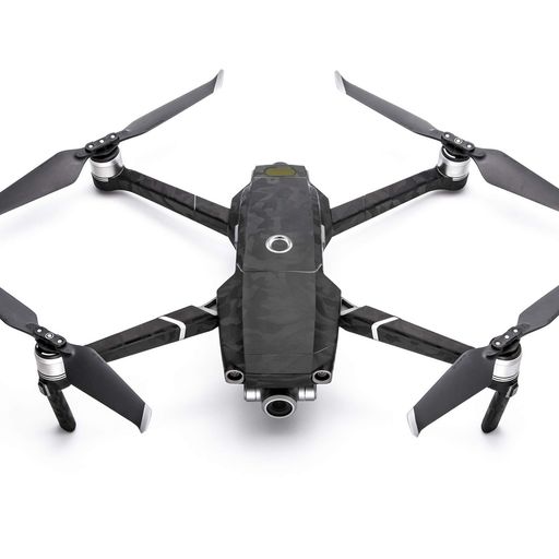 WRAPGRADE POLY FOR DJI MAVIC 2 スキン シール 本体用 (ブラックバンピーカモ)