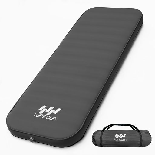 楽天市場】WINSOONインフレーターマット高反発10cm厚さ自動膨張