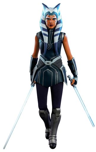 ホットトイズテレビ・マスターピーススター・ウォーズ:クローン・ウォーズアソーカ・タノ1/6スケールフィギュア青