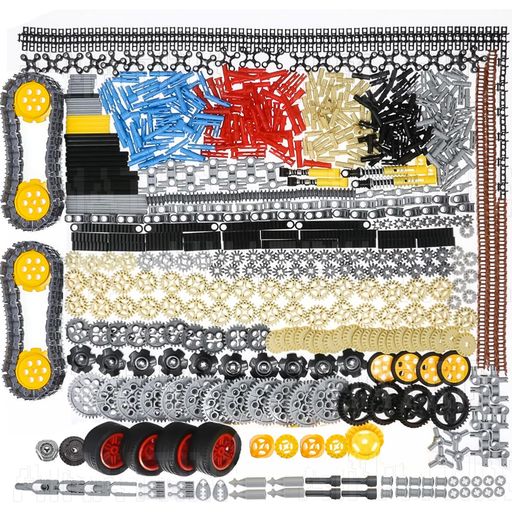 AIMATRIX899Pcs方法歯車とアクスルは、過半数のビルディングブロックブランドテクニックセット、手押し車仕合わせ-歯車付き添い人タイア-いの一番-緩衝器-ディファレンシャルと取り替えっこ性…