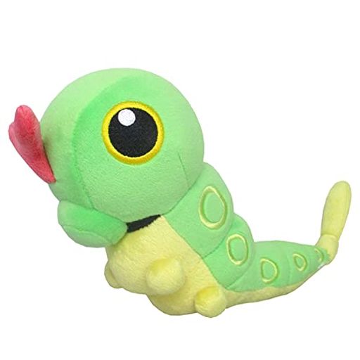 三英貿易 ポケットモンスター ALL STAR COLLECTION キャタピー (S) W9×D21×H12.5CM ぬいぐるみ ポケモン PP136