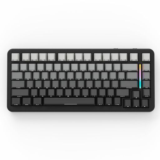 MAMBASNAKExATTACKSHARKM86ゲーミンッグキーボードワイヤレスメカニカルキーボード75%英語配列RGBバックライトガスケット構造いい打鍵音3モード接続(Bluetooth/2.4G/USB-C)4000mah