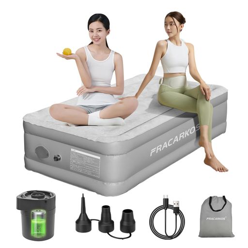 エアーベッドエアマットレスエアーマットUSB充電式ポンプ付き予備ベッド多用途コンパクト収納便利折り畳みベッドキャンプアウトドア来客引越し防災グッズ191x99x45cm補修シール収納バッ…