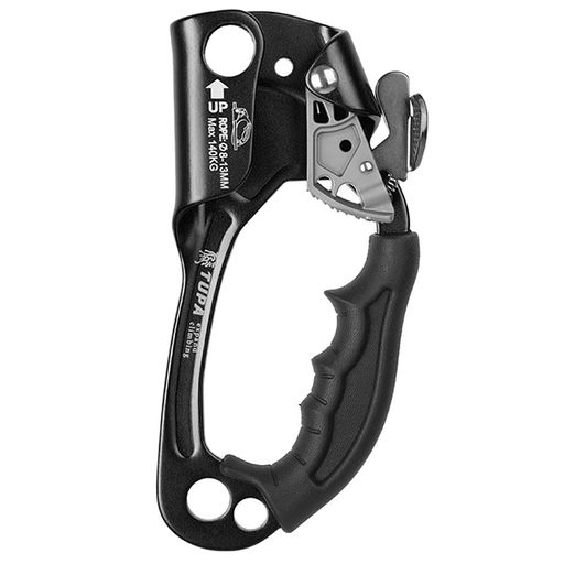 Lixadaアッセンダーハンドアセンダー屋外ロッククライミング左手右手アセンダー8mm～13mm垂直ロープ航空救助保護ロッククライミングプロセスキャプチャアクセスクライミング